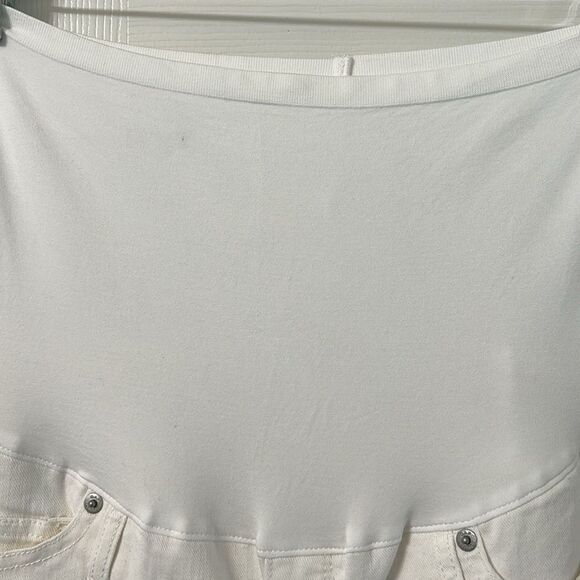 GAP White Maternity True Skinny Crop Jeans(Size 28reg) - Picture 6 of 8
